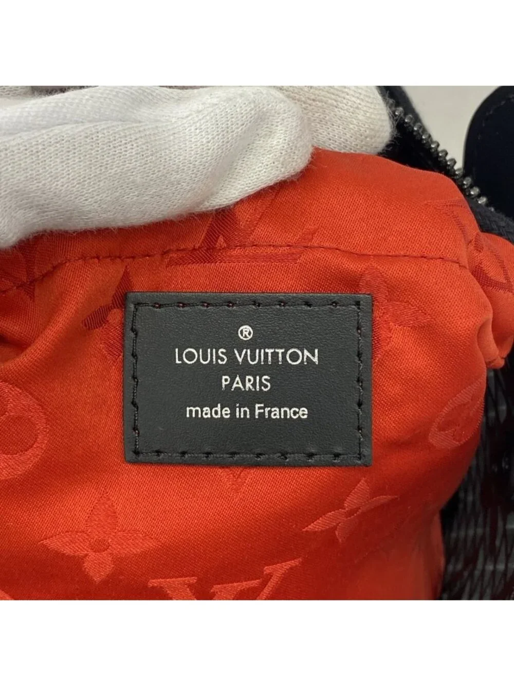 Louis Vuitton Monogram Lace Cannes Black 2-Way Bag